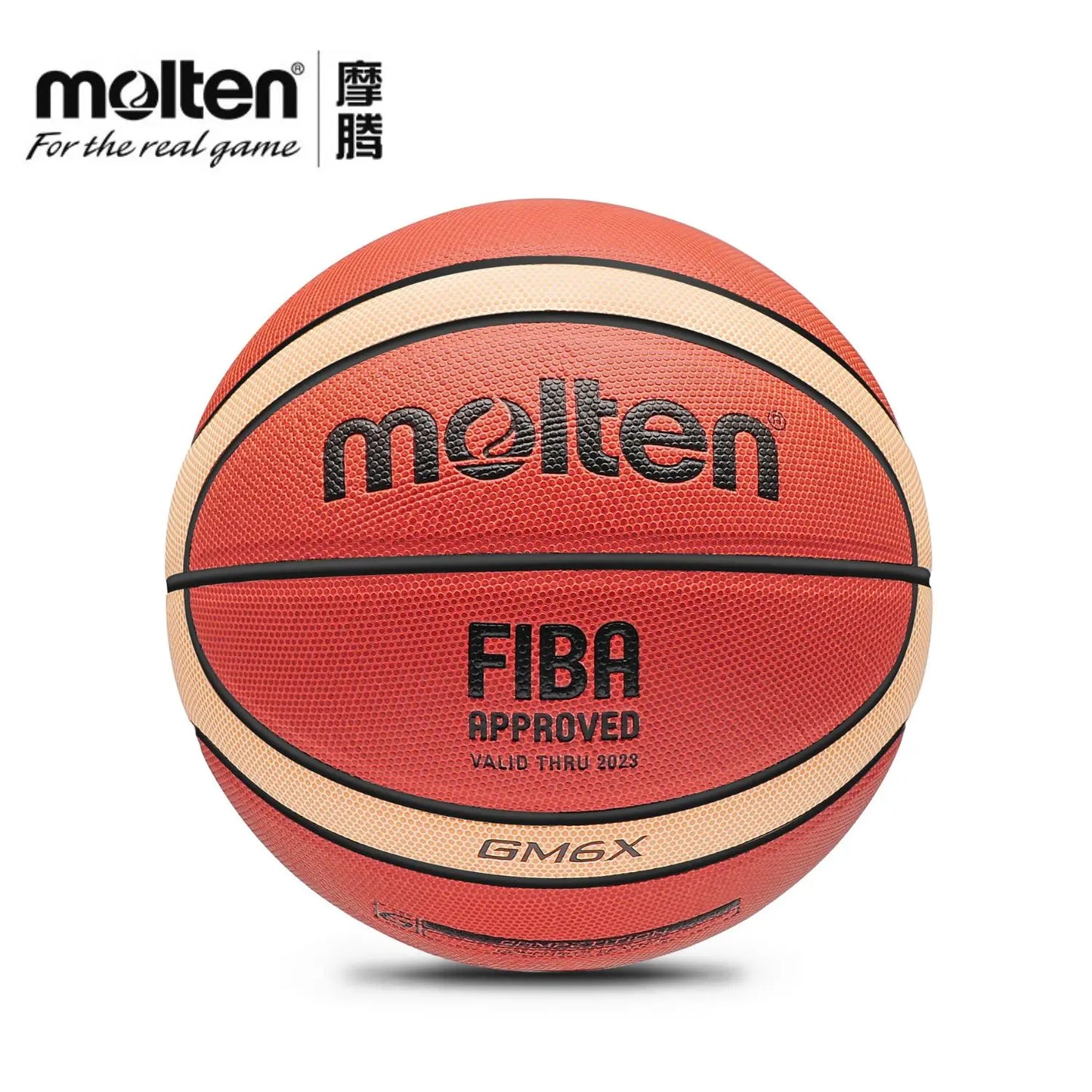 Molten GM6X GM7X Official PU Basketball Molded Stitched Construction
