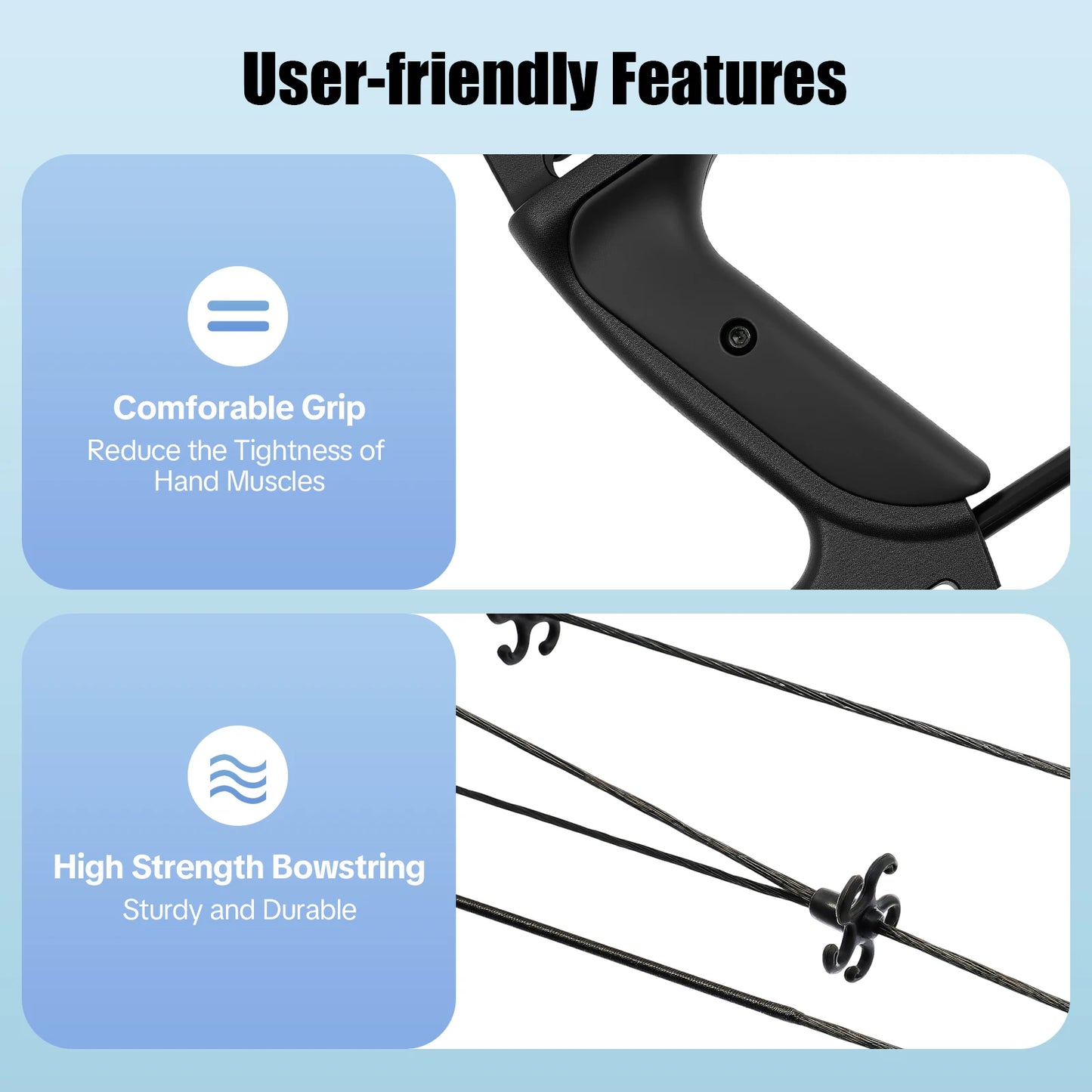 Compound Bow For Adults Right Hand With 3 Pin Sight