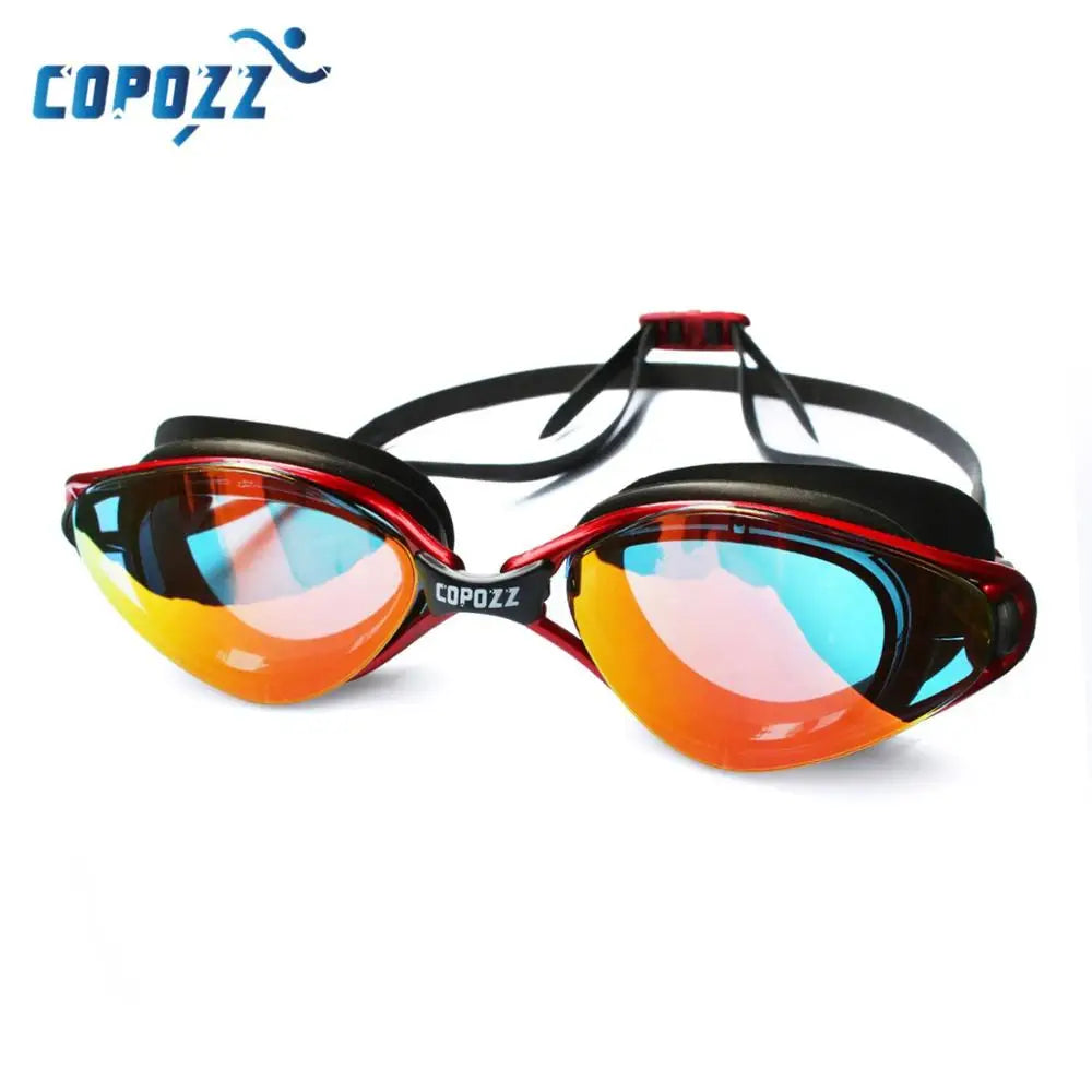 COPOZZ AntiFog UV Protection Swim Goggles For Men And Women