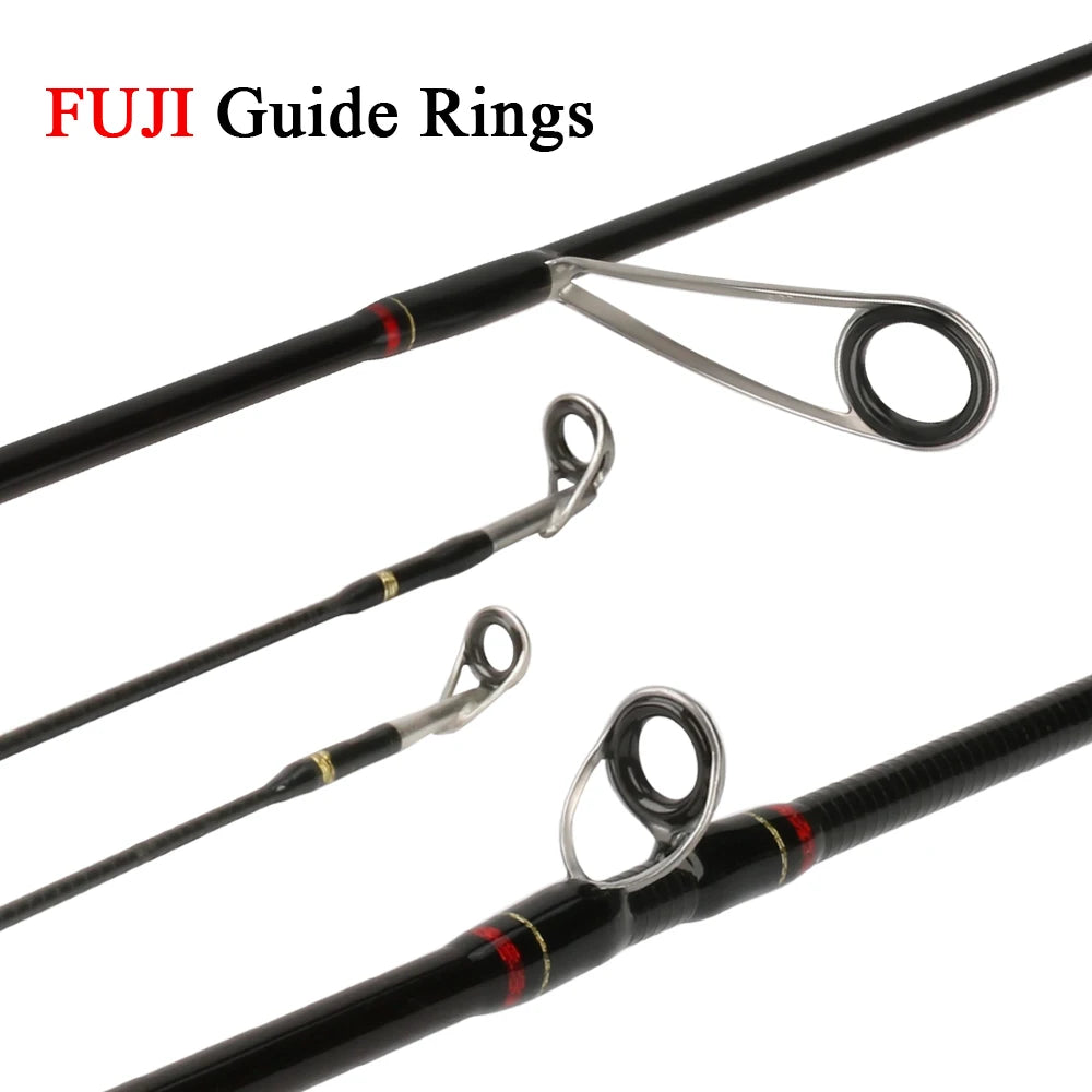 KUYING Teton Ultralight Soft Fishing Rod Carbon Spinning