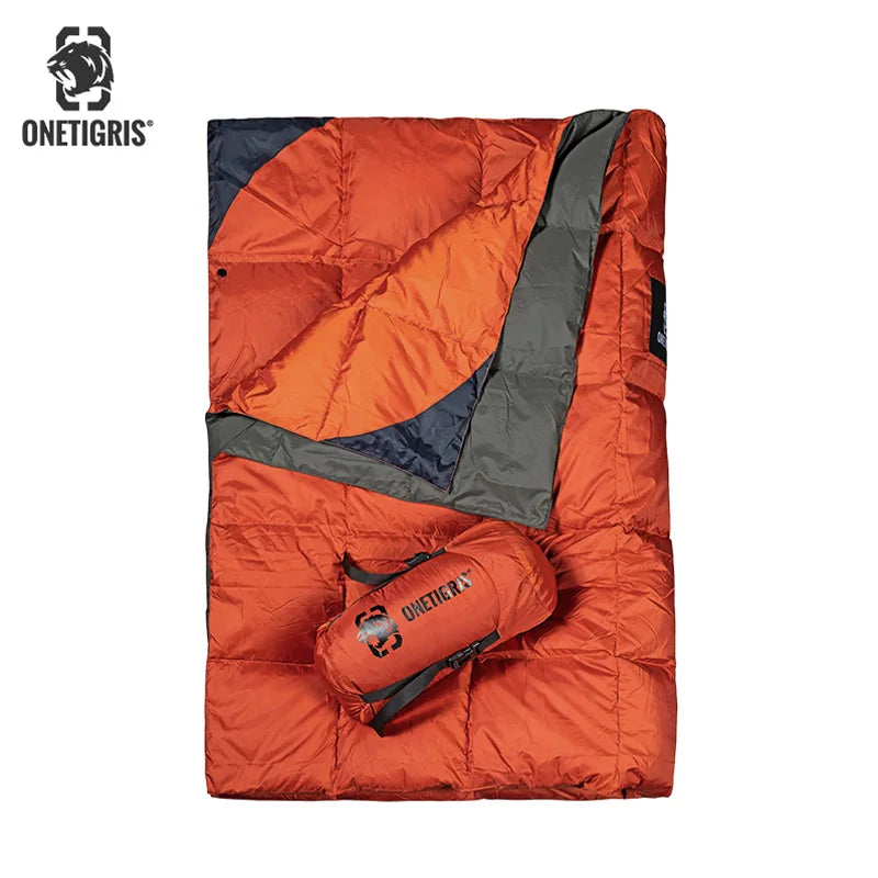 OneTigris Camping Blanket 3 Season Outdoor Down Quilt