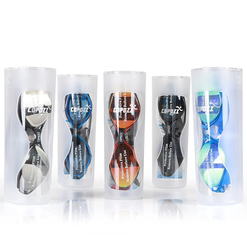 COPOZZ AntiFog UV Protection Swim Goggles For Men And Women