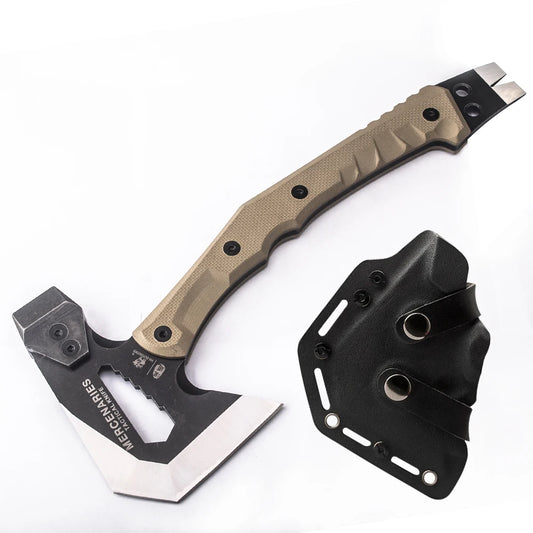 HX Outdoors Mercenarys Full Tang Camping Axe Hatchet Multifunctional Tool