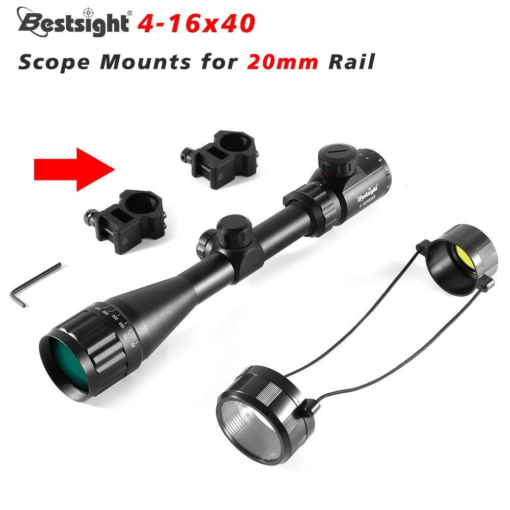 Nabila 4-16X AOEG Riflescope For Precision Shooting And Airsoft