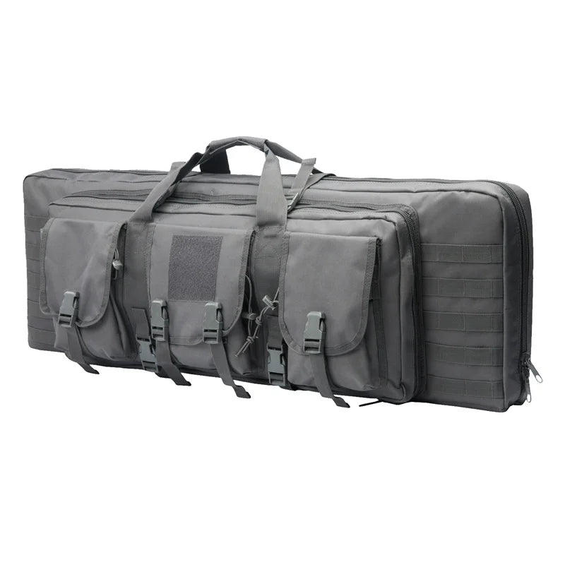 LQARMY Tactical Double Rifle Case Molle Bag