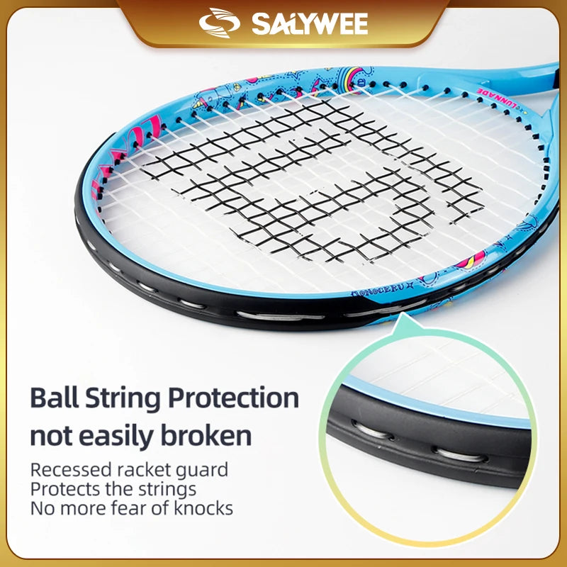 SAYWEE Tennis Racket Pro Staff Full Carbon With String