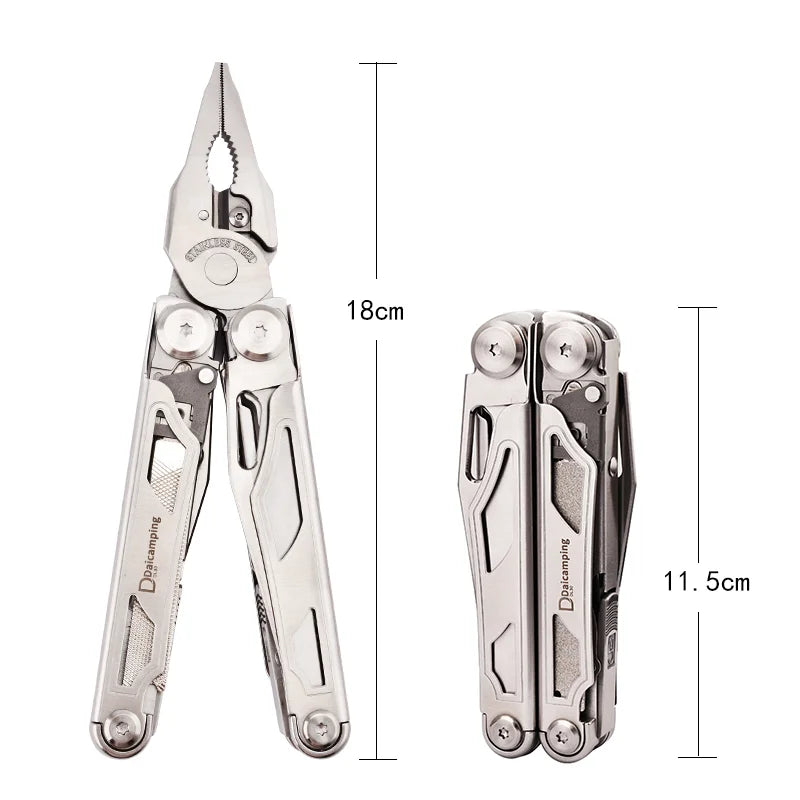 Daicamping DL30 Multitool Folding Pliers EDC Survival Tool