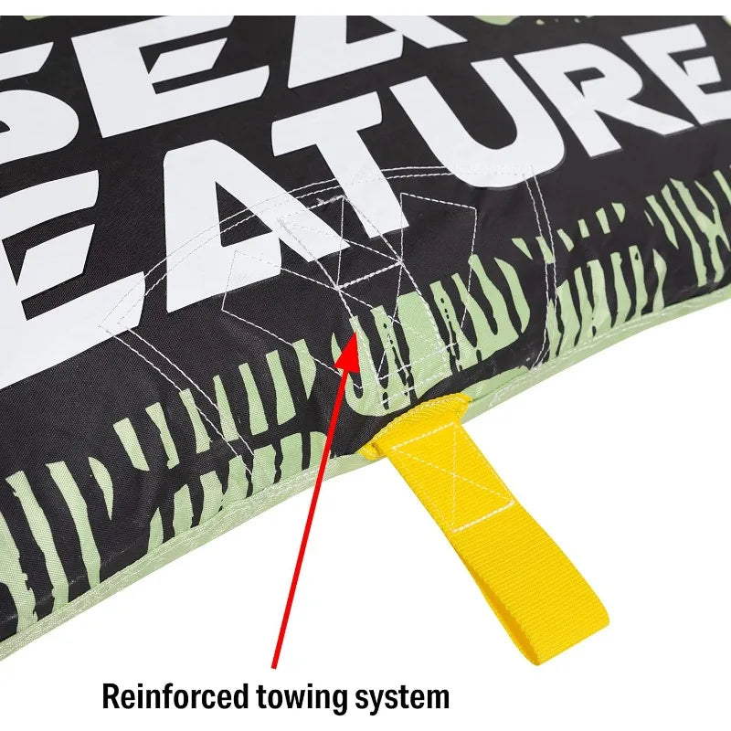 Seachoice Sea-Creature Towable Tube With Backrests, 2 Person