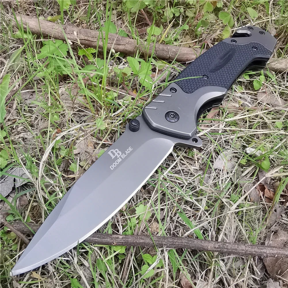 Doom Blade EDC Folding Knife For Everyday Carry And Survival