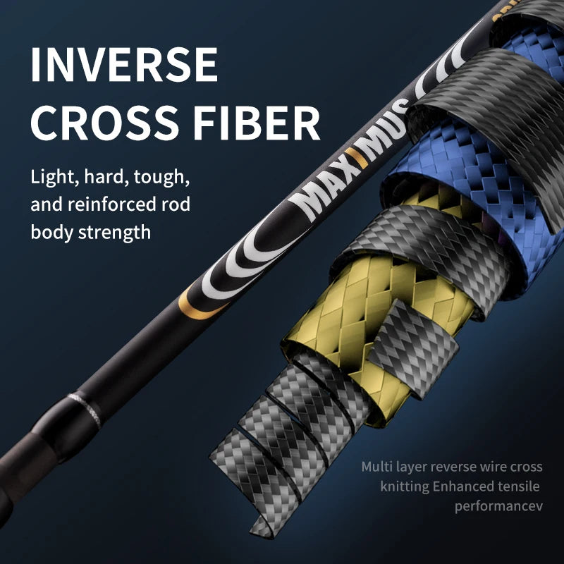 J-BARZILLA MAXIMUS Fishing Rod With Fuji Guides