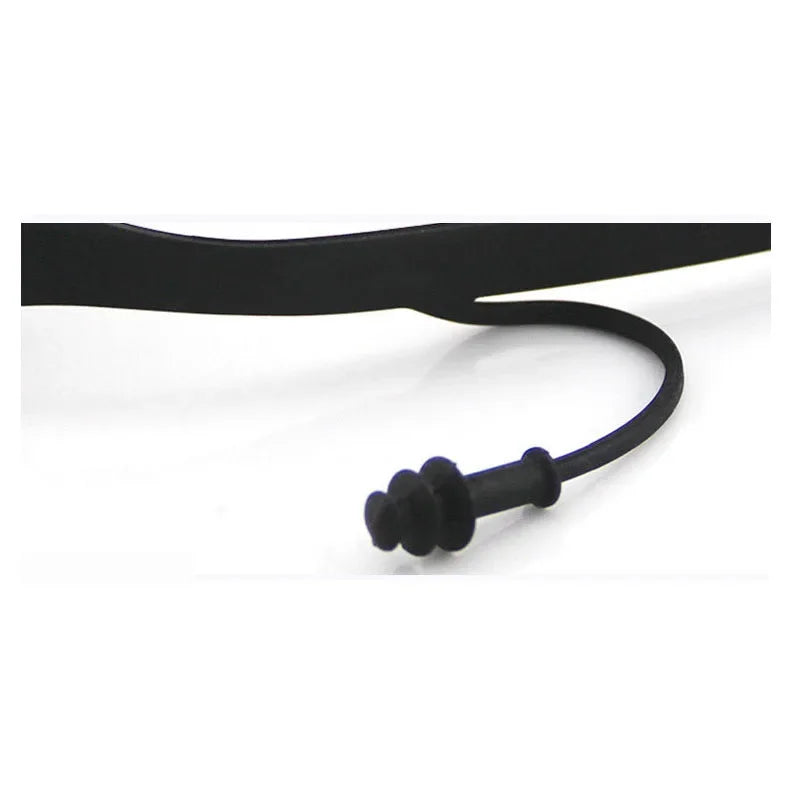 Frame Myopia Swim Goggles Earplug Anti Fog Waterproof Eyewear