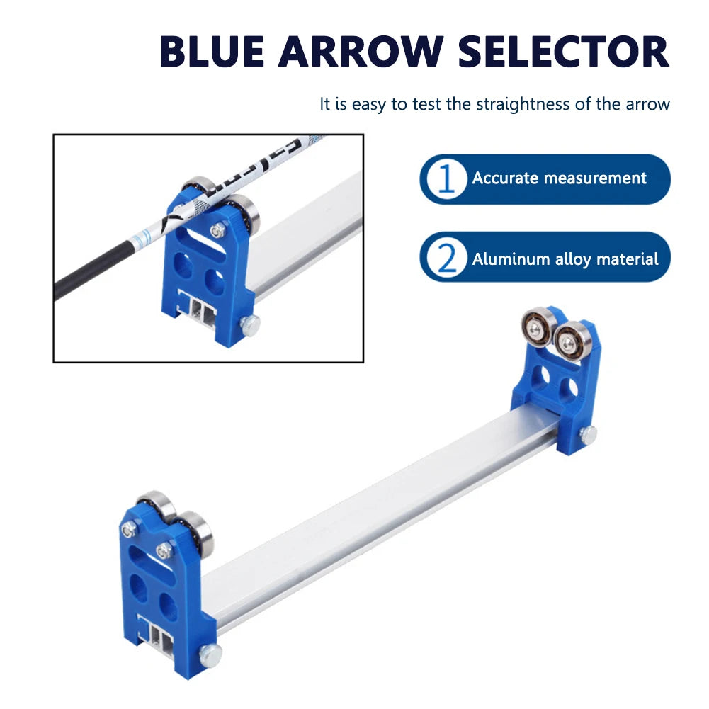 Shunmaii Arrows Spine Tester Aluminium Alloy Accurate Measurement Archery