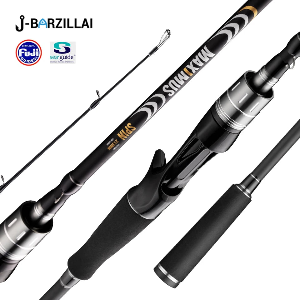 J-BARZILLA MAXIMUS Fishing Rod With Fuji Guides