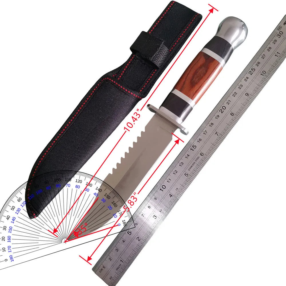 Doom Blade Fixed Blade Tactical Hunting Knife For Survival