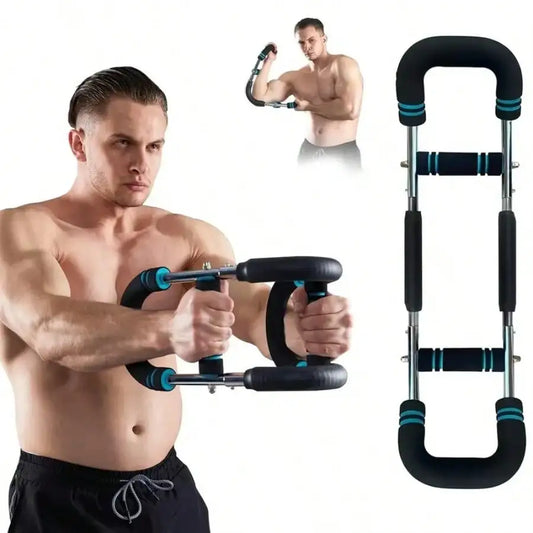 DIAMRI Adjustable Arm Trainer Shaker for Chest and Forearm Workout