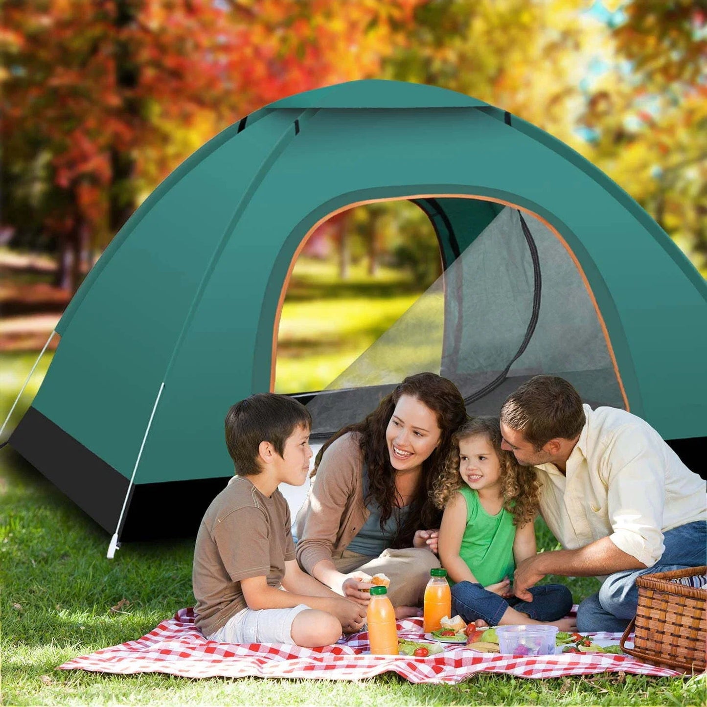 Automatic Pop Up Waterproof Camping Tent