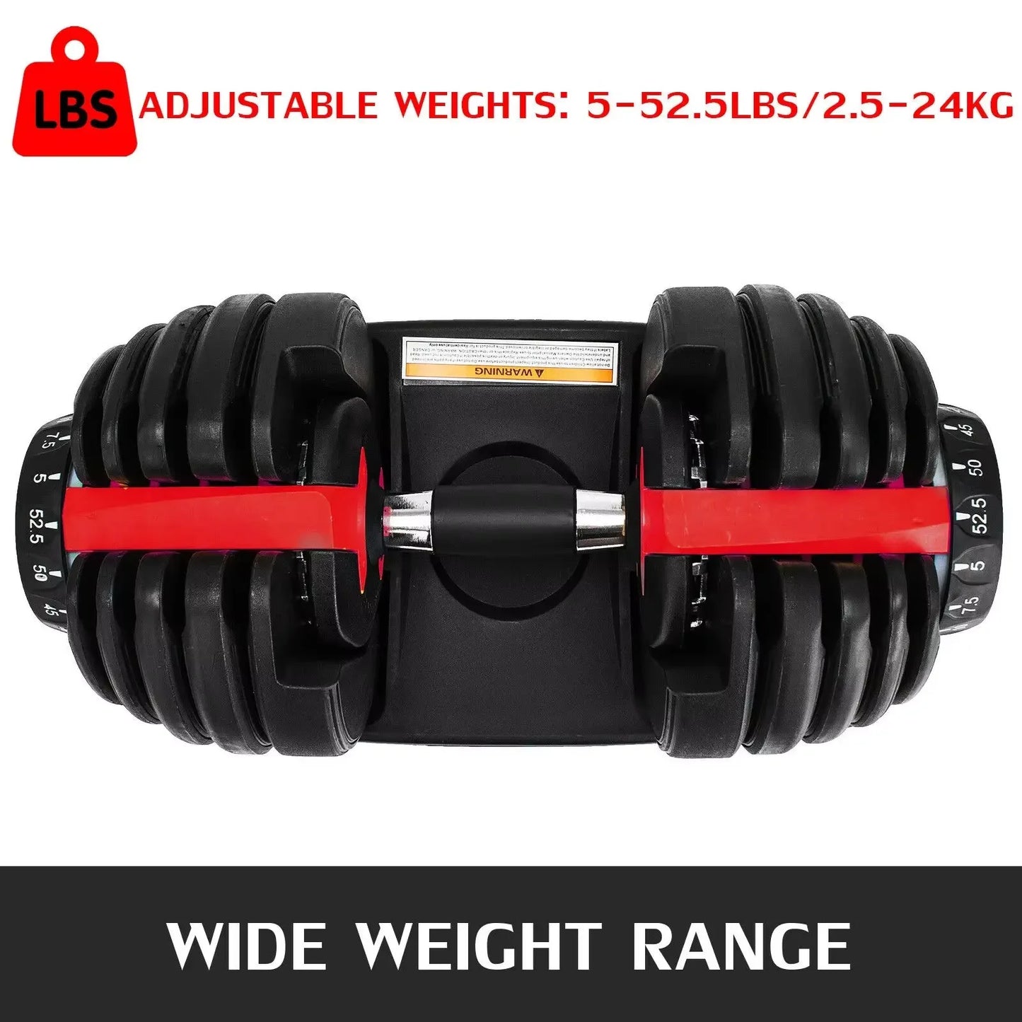 SIHAO Adjustable Dumbbell 24-40 KG Home Gym Weights