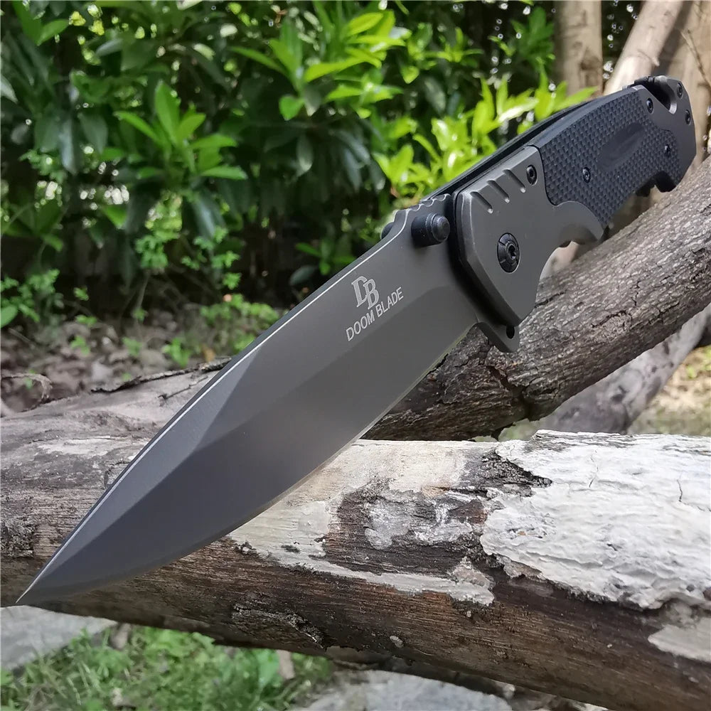 Doom Blade EDC Folding Knife For Everyday Carry And Survival