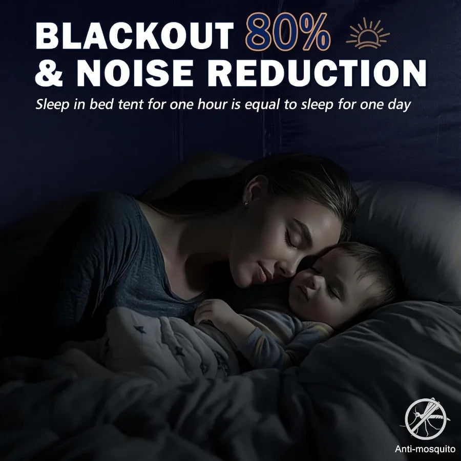 Bed Tent Canopy For Adults Portable Dream Indoor Sleeping Tent