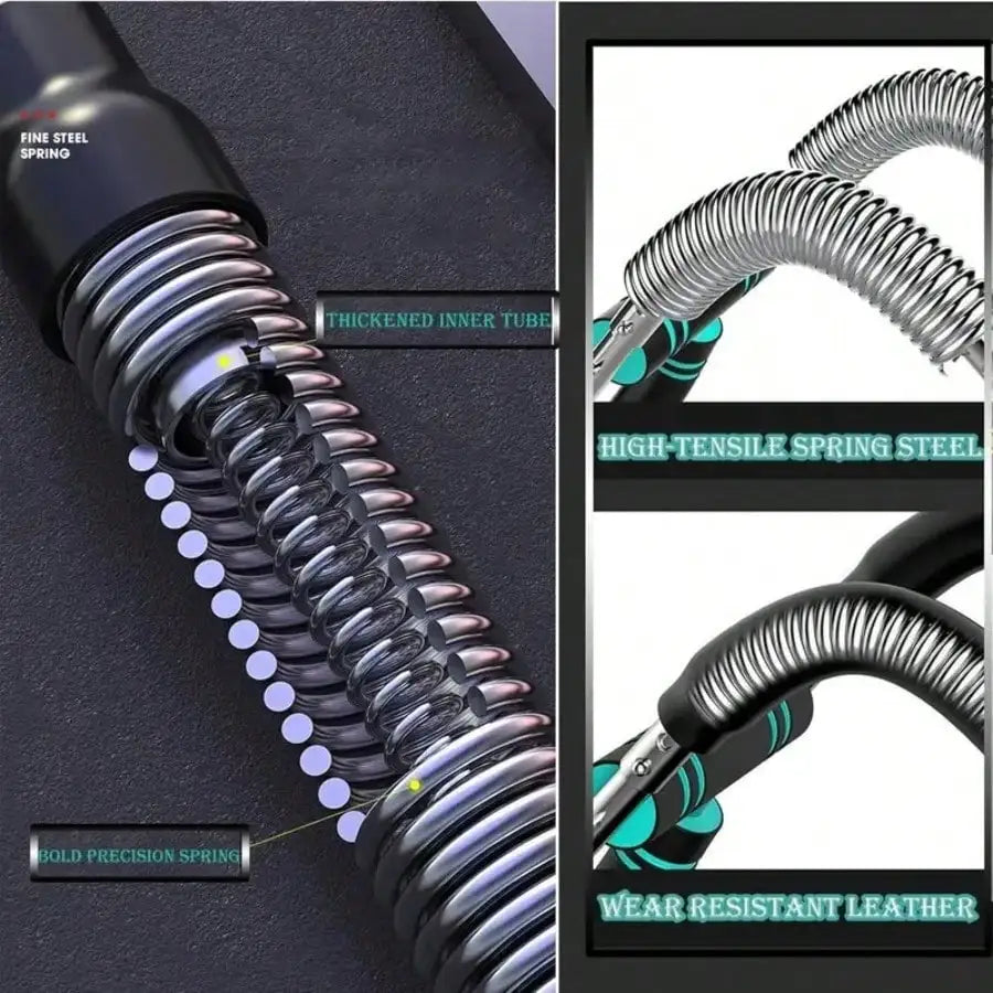 DIAMRI Adjustable Arm Trainer Shaker for Chest and Forearm Workout