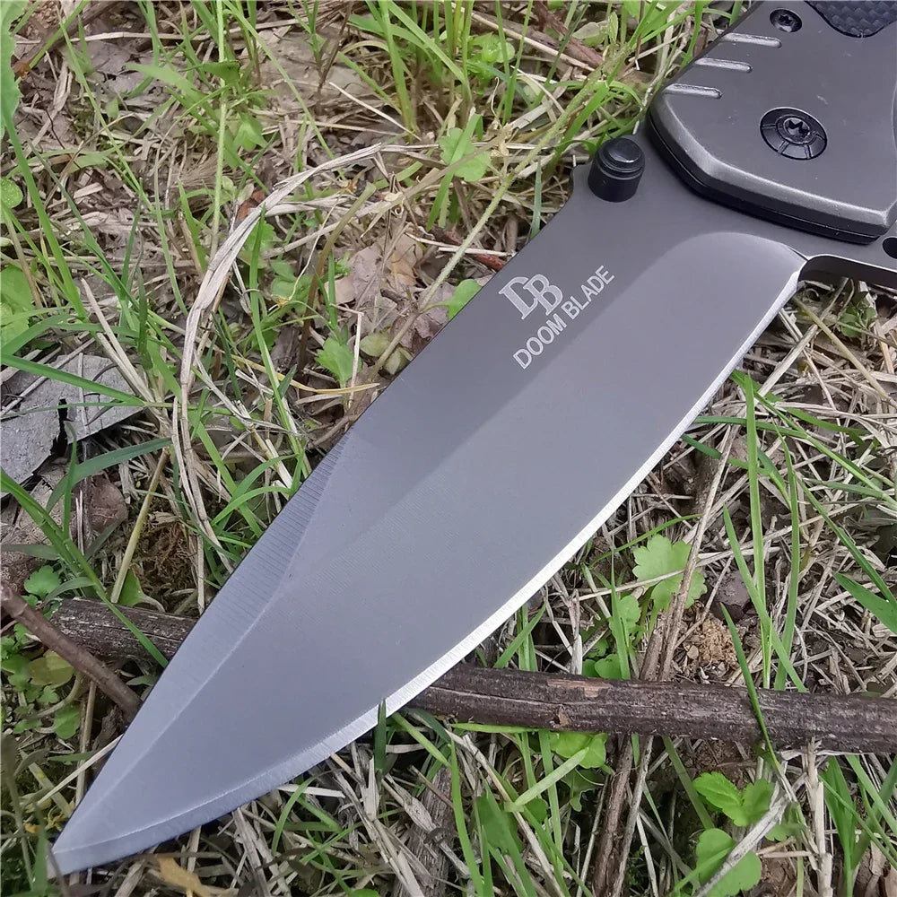 Doom Blade EDC Folding Knife For Everyday Carry And Survival