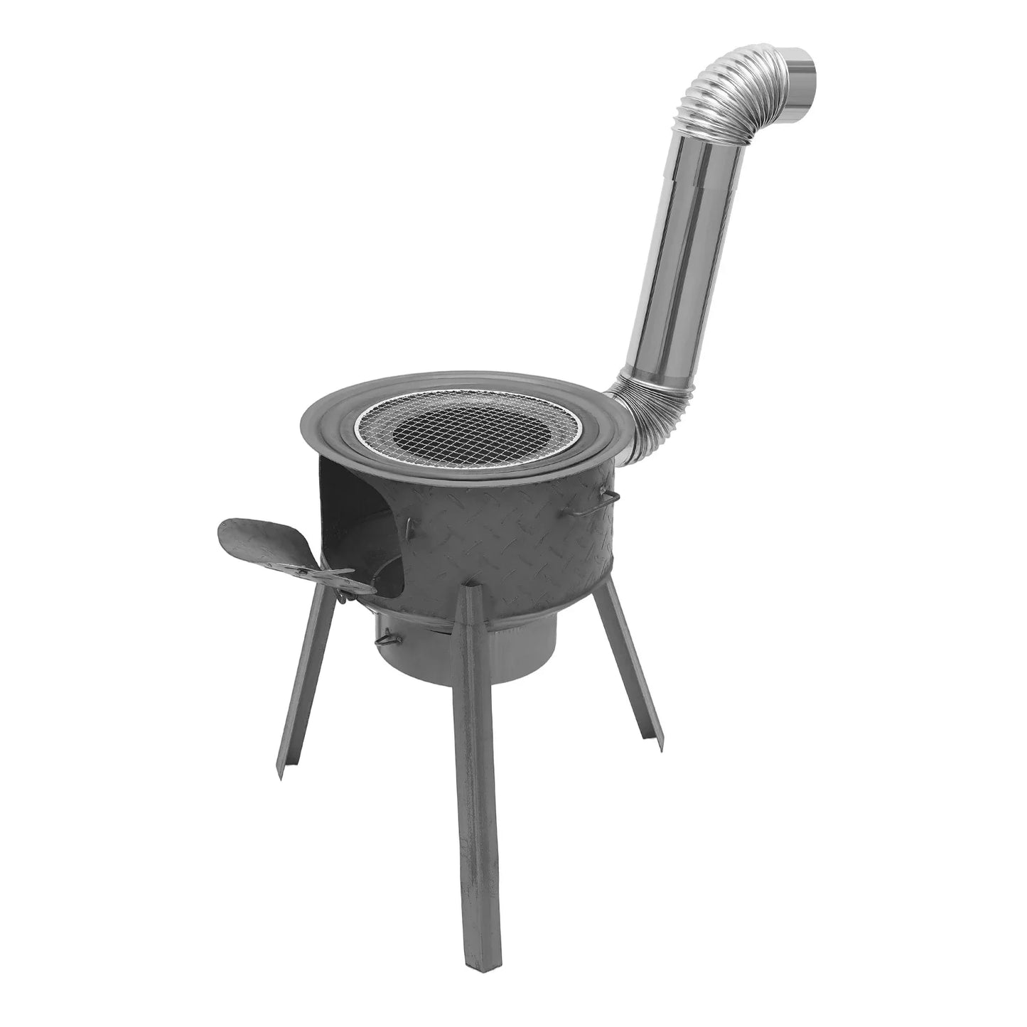 NONED Portable Camping Wood Stove For Indoor And Outdoor Use