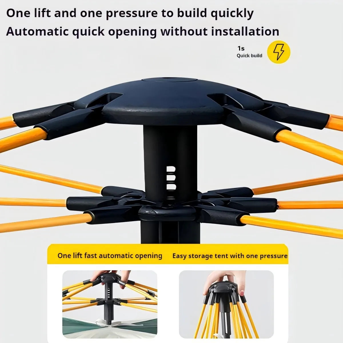 Pakicetus Outdoor Automatic Quick Opening Rainproof Tent