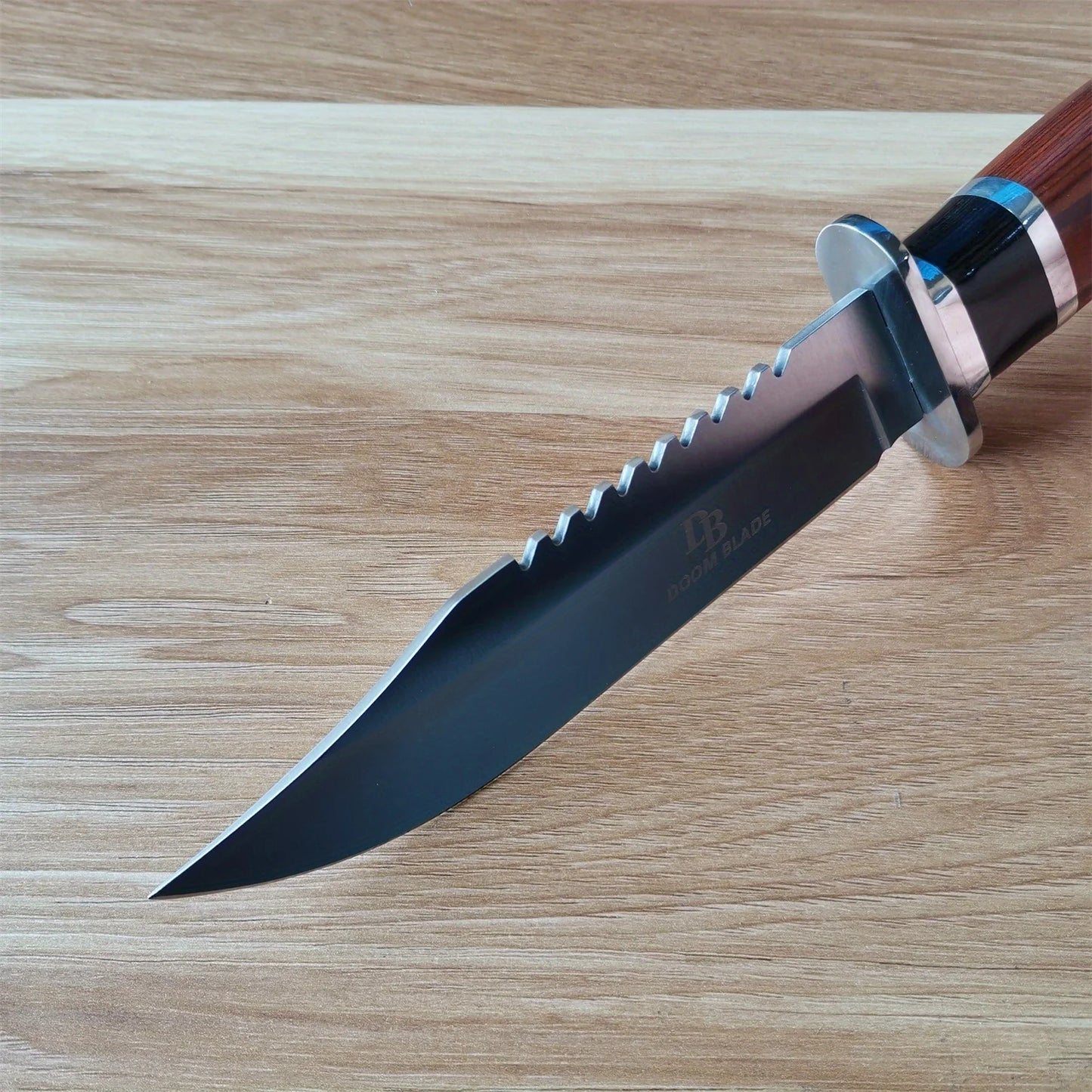 Doom Blade Fixed Blade Tactical Hunting Knife For Survival