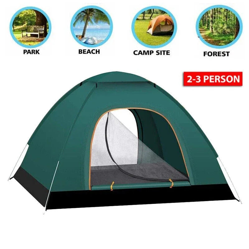 Automatic Pop Up Waterproof Camping Tent