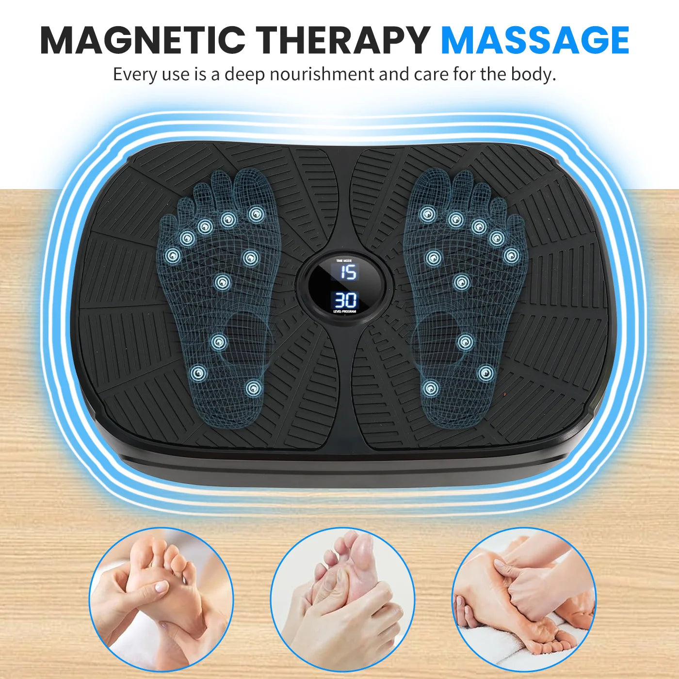 Vibration Plate Exercise Machine For Whole Body Workout And Slimming